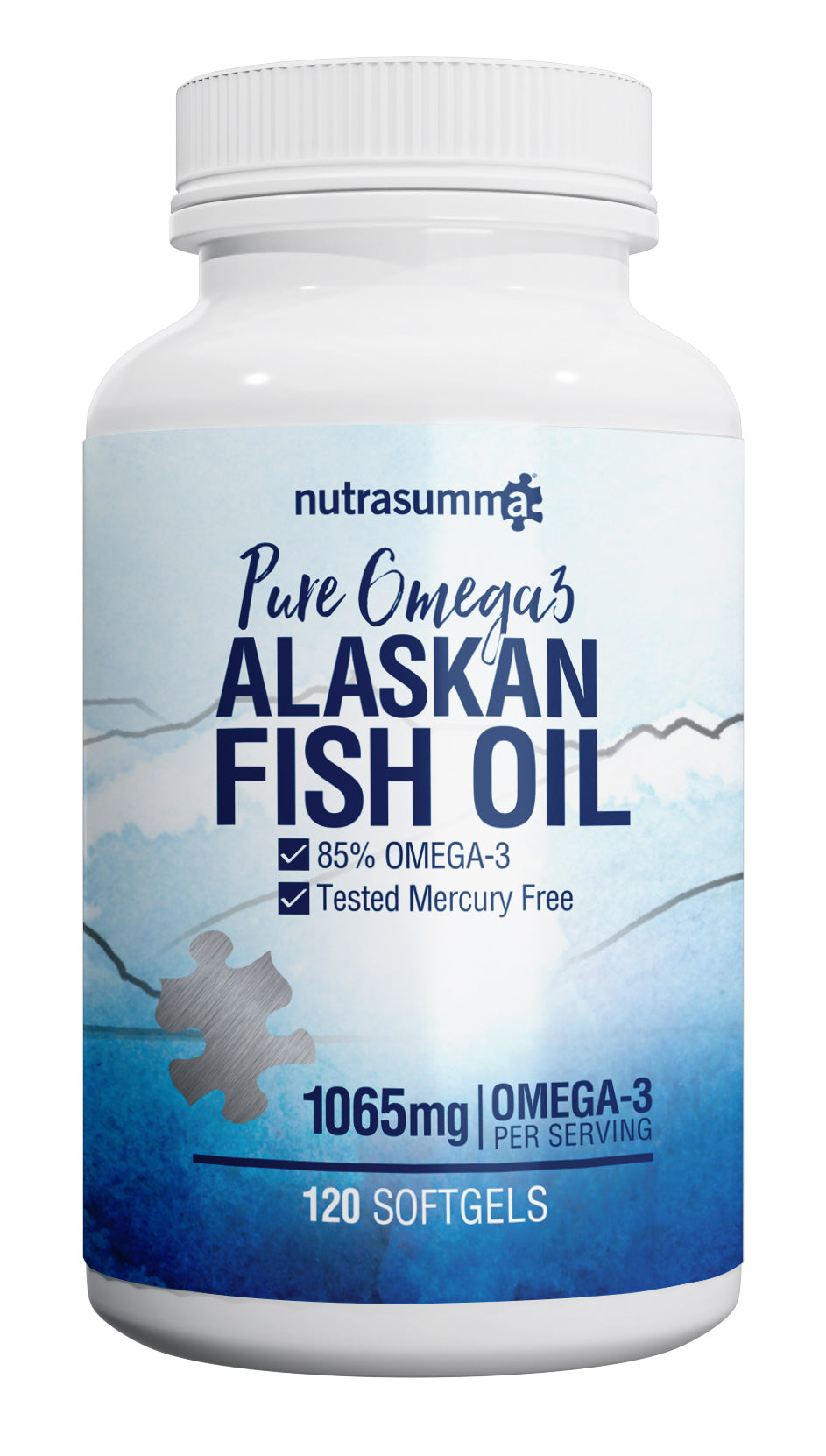 Wild Alaskan Fish Oil - 1065mg Omega-3 High EPA (120 Softgels)