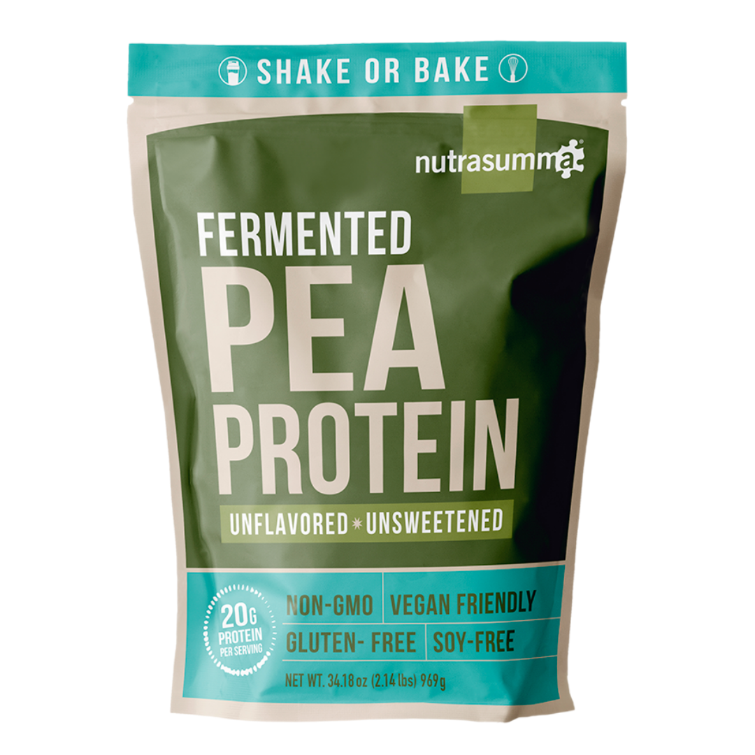Nutrasumma Fermented Pea Protein 2.14 lb Pouch - Unflavored