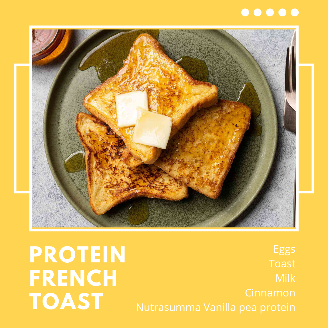 High-Protein Vanilla French Toast