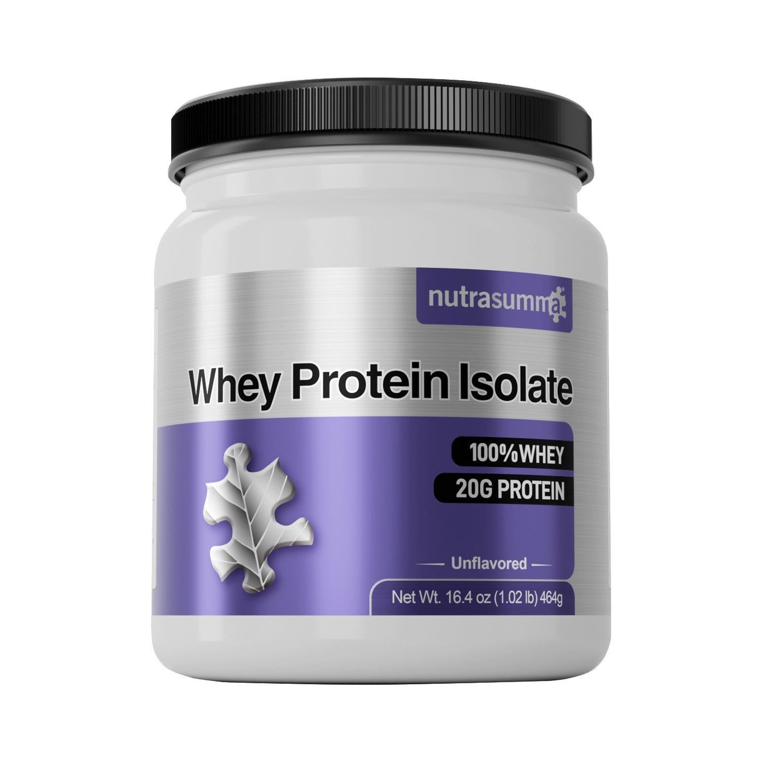 Nutrasumma Whey Protein Isolate 1.02lb (464g) Unflavored