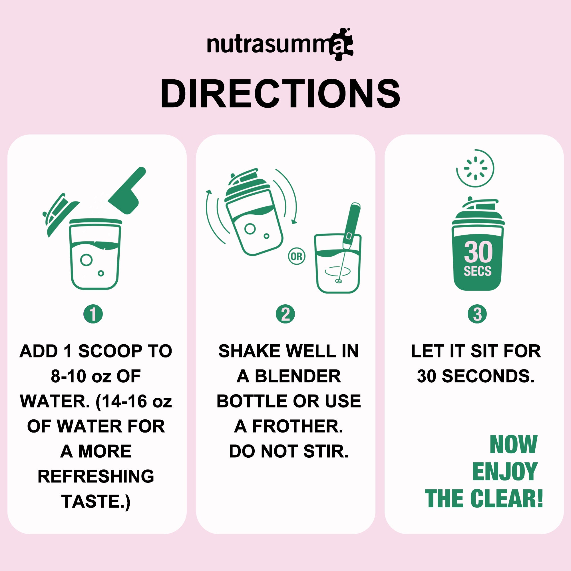 Clear Whey Protein Variety Pack – 4 Single-Serve Packets (2 Peach, 2 Grape)