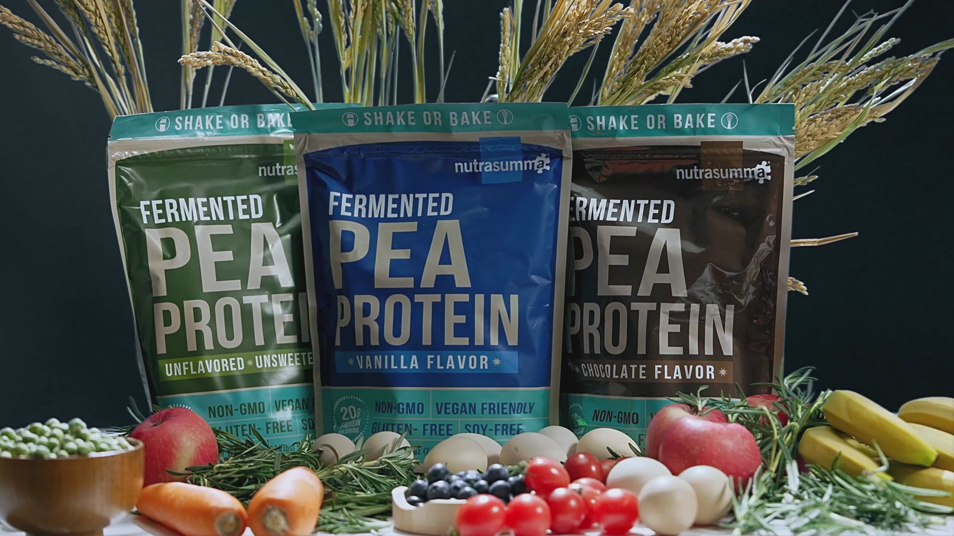 Fermented Pea Protein 2.14 lb Pouch - Unflavored & Unsweetened