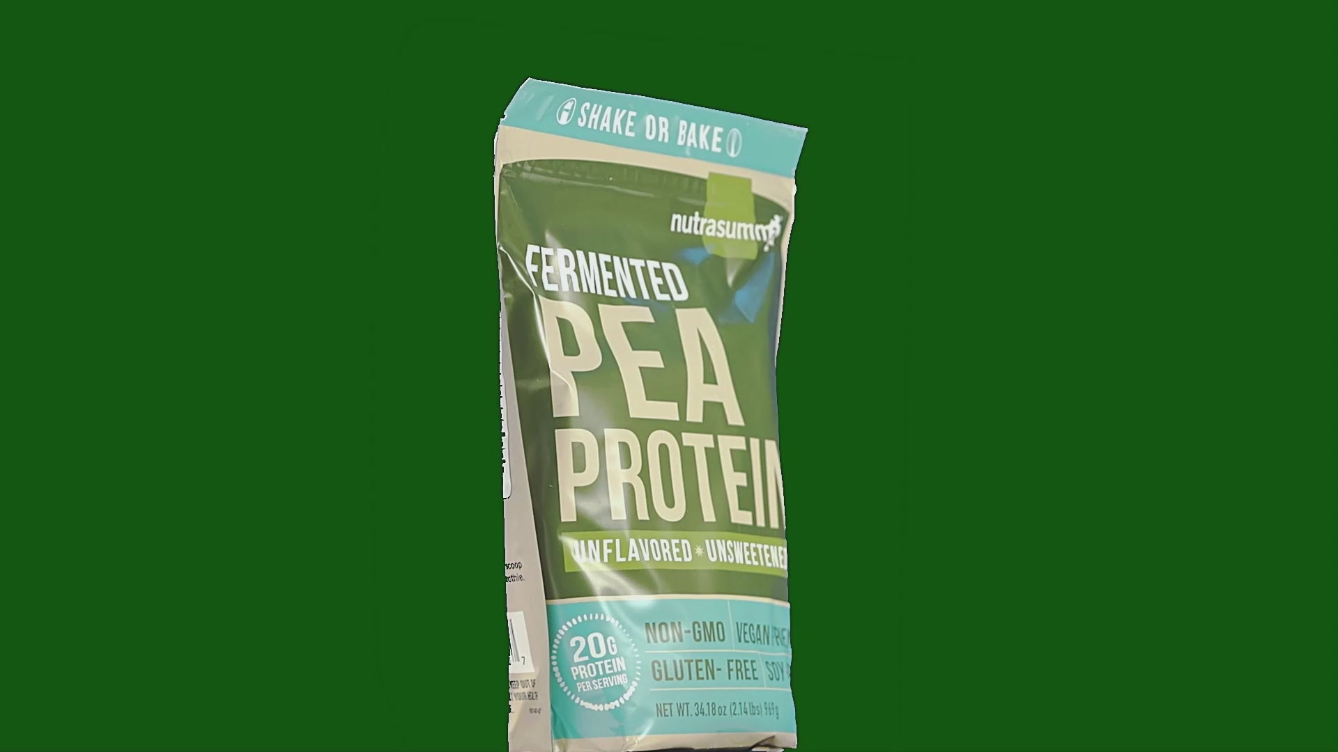 Fermented Pea Protein 2lb Pouch - Vanilla Flavor