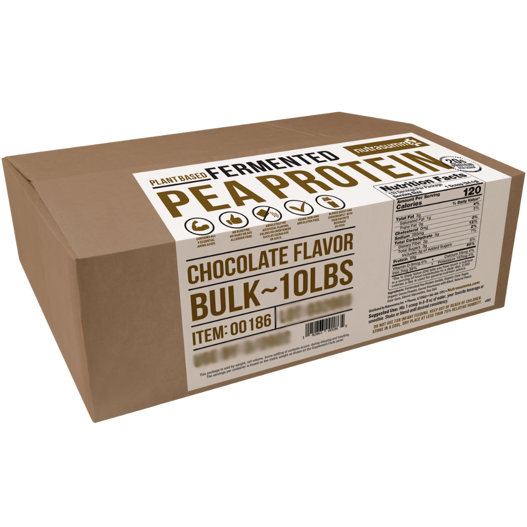 Chocolate Nutrasumma Pea Protein 10 pound box